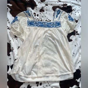 Kimes Ranch Embroidered Blouse